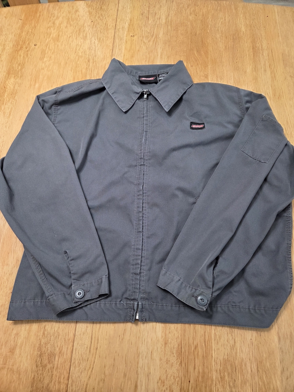 Dickies Unlined Eisenhower Work Jacket - Charcoal Grey - Men's XL